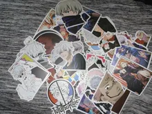 Pegatinas impermeables de Anime Jujutsu Kaisen para casco de motocicleta, pegatinas de dibujos animados para equipaje, 10/30/50/100 Uds.