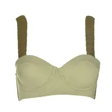 Trendyol резиновая подкладка подробные Бикини Топ TBESS20BU0116