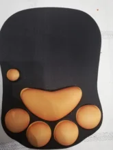 Mice-Mat Rest-Support Mouse-Pad Computer Wrist Silicone Cute PC No Nonslip Cat-Paw