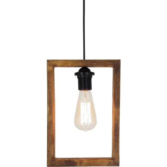

Design Wooden Single Pendant Lamp-1