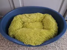 Cat Nest House Bed-Basket Sleeping-Mat Square Plush-Calming Cozy Dogs Warm Small Large