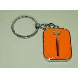 

Vintage keychain design metal of the front of Volkswagen Beetle