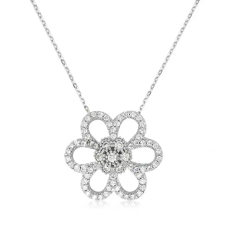 

Silver Daisy Lady Necklace