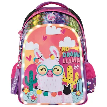 

LED backpack sequins Flame adaptive 45cm