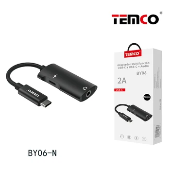 

Multifunction adapter USB-C to USB-C + Audio for mobile and computer