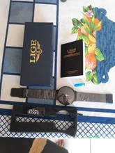 LIGE-reloj deportivo de cuarzo Para Hombre, cronógrafo de marca superior de lujo, a la moda, Ultra reloj Para muñeca fina Para Hombre