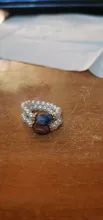 Elegante cuenta de perla simulada piedra elástico anillos para las mujeres anillo de corazón para nudillos del dedo de moda Vintage ajustable joyería regalos