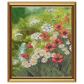 

Sr3142 set for embroidery 'Nova sloboda' 'U ruchia', 28x33 cm