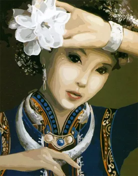 

Painting by Numbers Premium: Lady