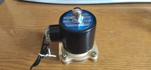 Válvula solenoide eléctrica, dispositivo neumático normalmente cerrado para aceite, agua y aire de 12V, 24V, 220V y 110V, 1/4, 3/8, 1/2, 3/4, 1, DN8/10/15/20/25/50
