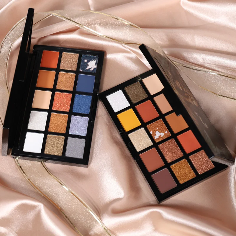 Goede Banxeer Palette Eyeshadow Make Pelette Oogschaduw 15 Kleuren Glitter Hoge Pigment Oogschaduw Make Up Naakt Glitter Shadow Palette