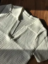 Polo Shirts Tees Short-Sleeve Mujer Camisetas Cropped Slim-Fit ITOOLIN Female Sexy Summer Vintage