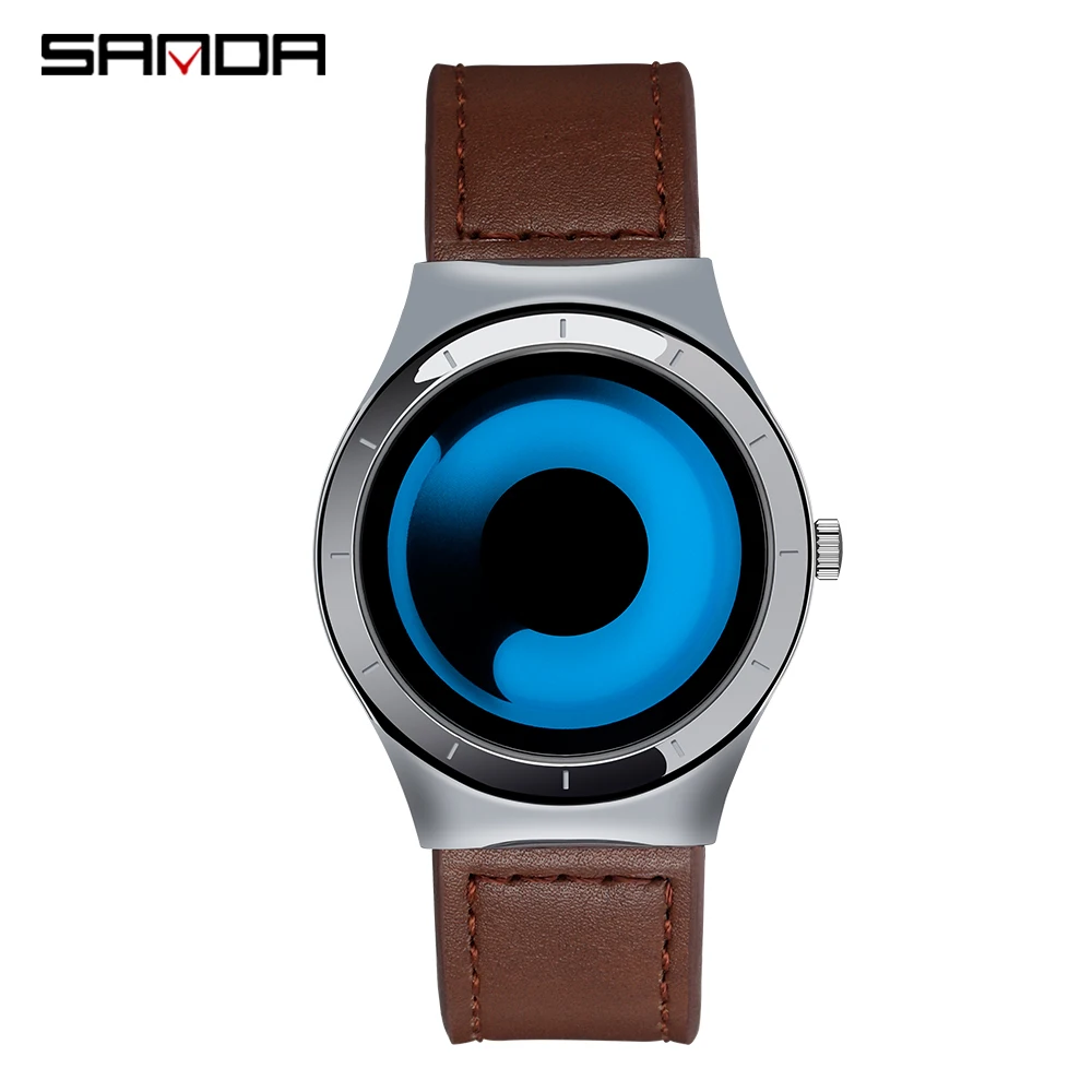 

SANDA Personality Watch New Luxury Men's Watches Fashion Waterproof Quartz Wristwatch Student Simple Casual Outdoor Sport Watch