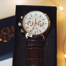 LIGE-Reloj ejecutivo de lujo para hombres, cronógrafo de cuarzo, con correa de cuero e indicador de fecha, estilo casual, a la moda, marca superior, con caja