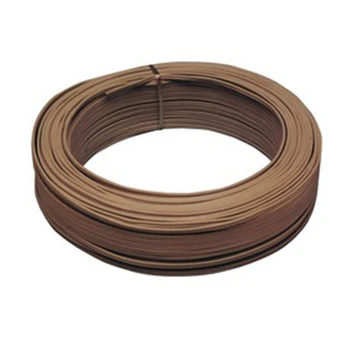 

Coil 100 MTS electrical wire parallel Brown sections