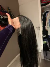 Puromi 13x1 4x1 medio de malla con división pelucas brasileñas no Remy pelucas de cabello humano T parte de encaje peluca 10-28 pulgadas Pre arrancado