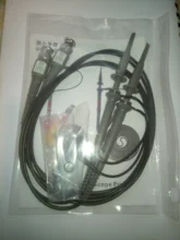 P6100 2 UNIDS Prueba Kit DC-100MHz Sonda de Osciloscopio Alcance Clip Sonda de 100 MHz Tektronix Para HP X1/X10 sonda osciloscopio al por mayor