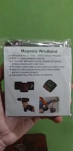 Magnetic-Wristband-Tool-Storage Nails Two-Pockets Drill-Bits-Tool-Kit Screws Powerful