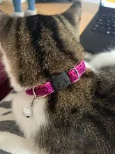 Cat-Collar Nylon-Strap Bell Puppy Adjustable Small Cute with Frosted ABS Pet-Cat SUPREPET