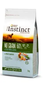 

True Instinct No Grain-cereal free feed for Adult Medium-Maxi Dog with salmon-12kg