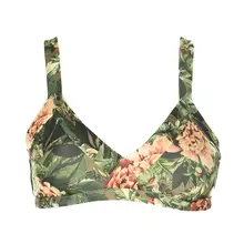 Trendyol цветочный принт Треугольник Бикини Топ TBESS20BU0149