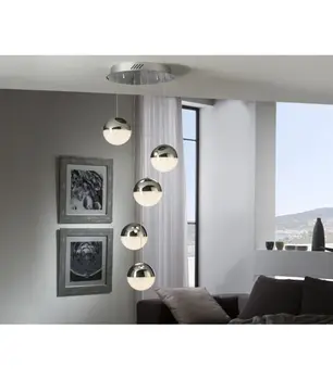 

Pendant 5 lights with Tulips Spherical: Collection SPHERE