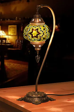 Настольная лампа ручной работы, Турецкая лампа, Турецкая мозаичная лампа, мозаичная лампа