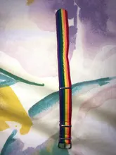 Ins-Pulseras tejidas con arcoíris para hombres y mujeres, pulseras LGBT para homosexuales, bisexuales, tejidas, trenzadas, orgullo, joyería de amistad