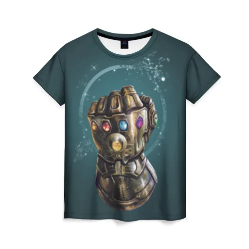 Женская футболка 3D Infinity Gauntlet | одежда