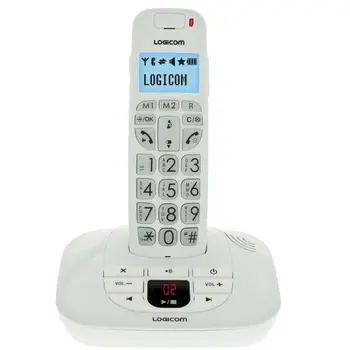 

Telephone answering wireless Logicom Comfort 155T White Senior
