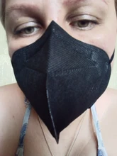 Mascarilla KN95 FFP2 con filtro de 5 capas para adultos, máscara protectora Facial contra la gripe, Tapabocas