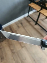 Folding Knife Ball-Bearings G-10-Handle Ceramics Non-Slip DC53 Steel Hunting FORESAIL