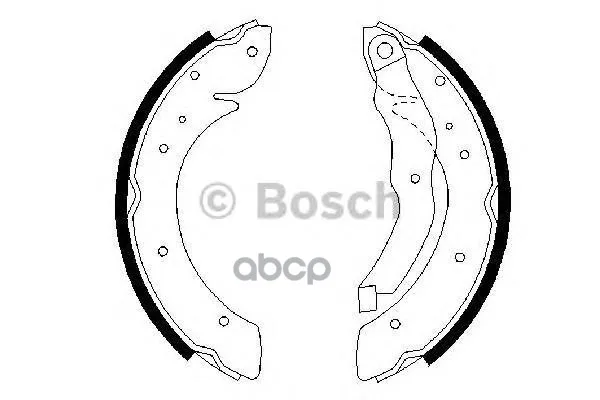 Тормозные Колодки 0986487327 Bosch арт. 0986487327