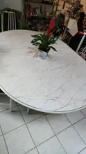 Self-Adhesive Wallpaper Cupboard Vinyl-Film Marble Oil-Proof Home-Decoration Kitchen