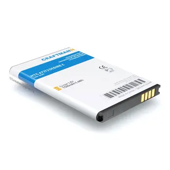 

Craftmann Battery (Li-ion, 1500mAh) for HTC DESIRE A7272 Z/S510e S/7 T8698 MOZART/S710e INCREDIBLE S/C510e (BB96100/BG32100)