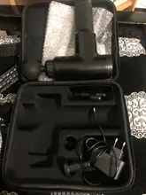 Pistola de masaje muscular de alta potencia, masajeador de vibración de alta velocidad, teragun después de fitness, descompone el ácido láctico, alivia el dolor, relaja el cuerpo