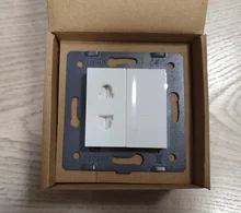 Livolo DIY Parts Standard 2pins Power Socket,2pins plugs