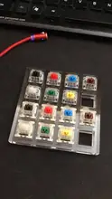 Switch-Tester Mechanical-Keyboard Acrylic Blue White Black Green Yellow Aluminum SMD