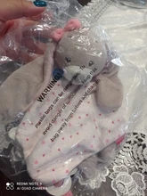 Conejo Kawaii de peluche, edredón para bebé, animales de peluche, juguete suave para dormir para bebé, regalo de Navidad para bebé