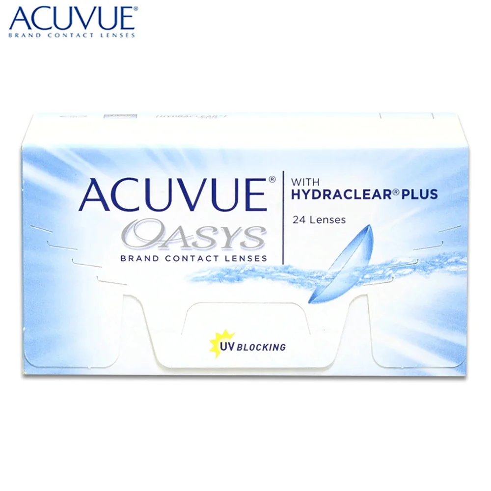 Контактные линзы Acuvue Oasys with Hydraclear Plus(24 шт) R: 8.4