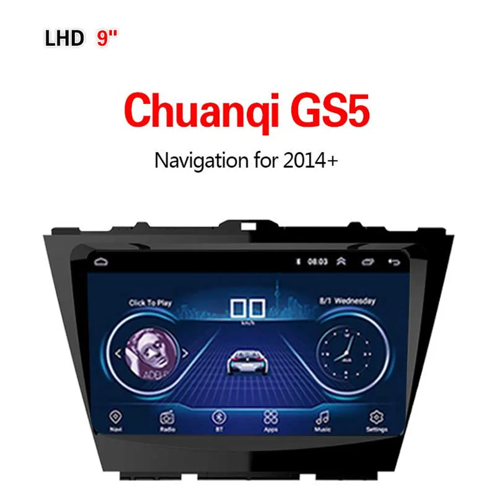 WIFI 1G16G Lionet gps навигация для автомобиля Chuanqi GS5+ 9 дюймов LC4003X - Размер экрана, дюймов: WIFI 1G16G