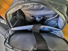 CEAVNI-Mochila impermeable con carga USB para hombre, bolsa de negocios informal Oxford para ordenador portátil de 15,6 pulgadas