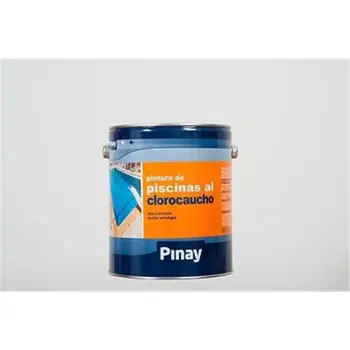 

PAINTING OUTDOOR SWIMMING POOLS CHLORINATED RUBBER blue 15 LT