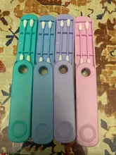 Cotton Swabs Makeup-Swabs-Sticks Silicone Reusable Buds Ear-Cleaning Soft 2pcs Double-Headed