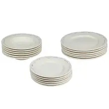 Посуда(18 шт) синяя посуда