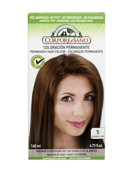 

PERMANENT DYE N ° 5 LIGHT BROWN 140 ML