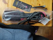 Secador de pelo 2 en 1 de un paso, cepillo de aire caliente, rizador, secador eléctrico, herramientas de estilismo para el cabello