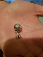 Plata de Ley 925, cuentas de cristal Murano azul oscuro, compatibles con pulsera Pandora Original y brazalete, fabricación de joyería a la moda 1558DIY para mujer