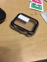 Cristal + funda para Apple Watch, Protector de pantalla, accesorios para apple watch, 44mm, 40mm, 42mm, 38mm, serie iWatch 5 4 3 6 se