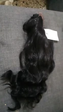 Bella pelo mechones sintético extensiones de cabello negro Rubio degradado 6 unids/pack 6 mechones de 20 pulgadas de la onda profunda mechones extensiones de cabello